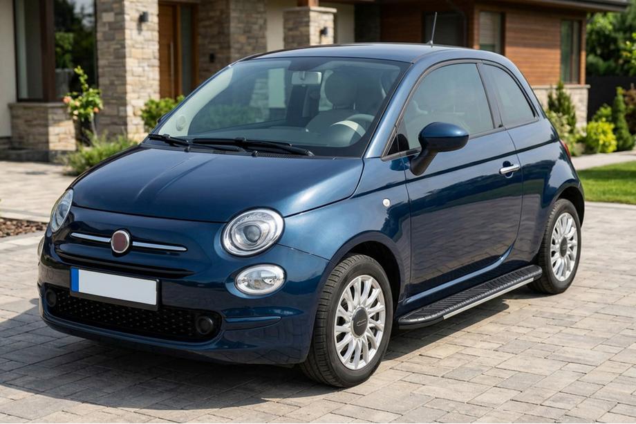 Fiat 500/500L 2013-2022 Marchepieds latéraux Bosphorus Grey (2 pcs, aluminium) Image