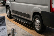 Fiat Ducato 2006-2025 Marchepieds latéraux Bosphorus Grey (2 pcs, aluminium) photo 1