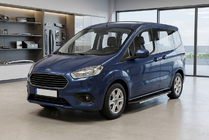 Ford Courier 2014-2023 Marchepieds latéraux Bosphorus Grey (2 pcs, aluminium) photo 1