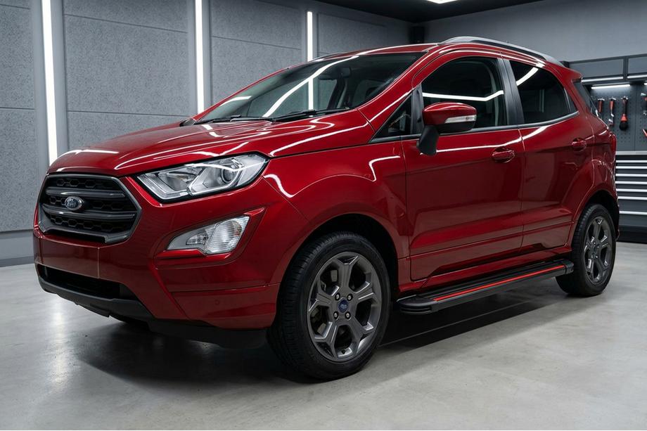 Ford Ecosport 2013-2022 Marchepieds Latéraux Maya Red (2 pcs, Aluminium) Photo 1