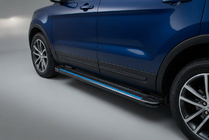 Ford Explorer 2011-2019 Marchepieds Latéraux Maya Blue (2 pcs, Aluminium) photo 1