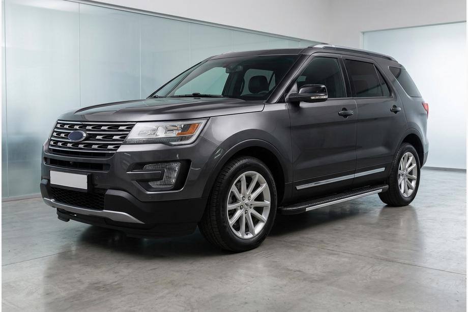 Ford Explorer 2011-2019 Marchepieds latéraux Bosphorus Grey (2 pcs, aluminium) Image