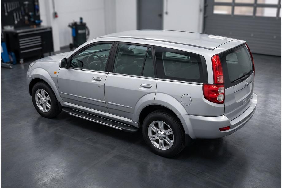 GreatWall Haval/Hover H3 2005-2013 Marchepieds latéraux Bosphorus Grey (2 pcs, aluminium) Image