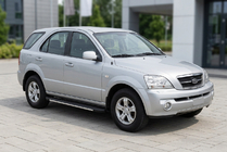 Kia Sorento I BL 2002-2009 Marchepieds latéraux Bosphorus Grey (2 pcs, aluminium) photo 1