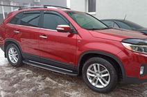 Kia Sorento II XM 2009-2014 Marchepieds latéraux Bosphorus Grey (2 pcs, aluminium) 2013-2016 photo 8