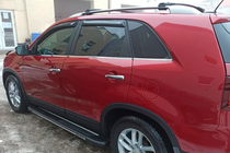 Kia Sorento II XM 2009-2014 Marchepieds latéraux Bosphorus Grey (2 pcs, aluminium) 2013-2016 photo 9