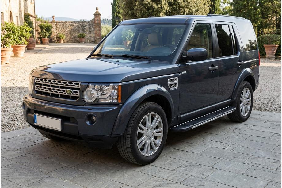 Land Rover Discovery IV 2009-2017 Marchepieds latéraux Bosphorus Grey (2 pcs, aluminium) Image