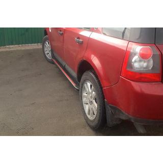 Marchepieds Latéraux Maya Red (2 pcs, Aluminium) Land Rover Freelander II 2006–2014 photo 3