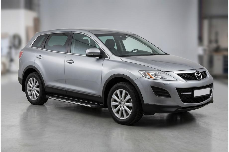Mazda CX-9 2007-2016 Marchepieds latéraux Bosphorus Grey (2 pcs, aluminium) Image