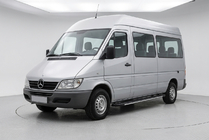 Mercedes Sprinter W901/902/903/904/905 1995–2006 Marchepieds latéraux Bosphorus Grey (2 pcs, aluminium) Empattement Long photo 1