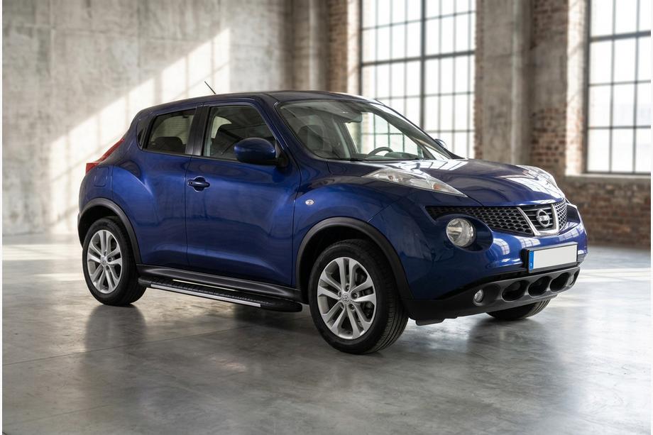 Nissan Juke 2010-2019 Marchepieds latéraux Bosphorus Grey (2 pcs, aluminium) Image