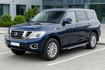 Nissan Patrol Y62 2010-2024 Marchepieds latéraux Bosphorus Grey (2 pcs, aluminium) photo 1