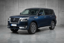 Nissan Patrol Y62 2010-2024 Marchepieds Latéraux Maydos V2 (2 pcs, Aluminium & Inox) photo 1
