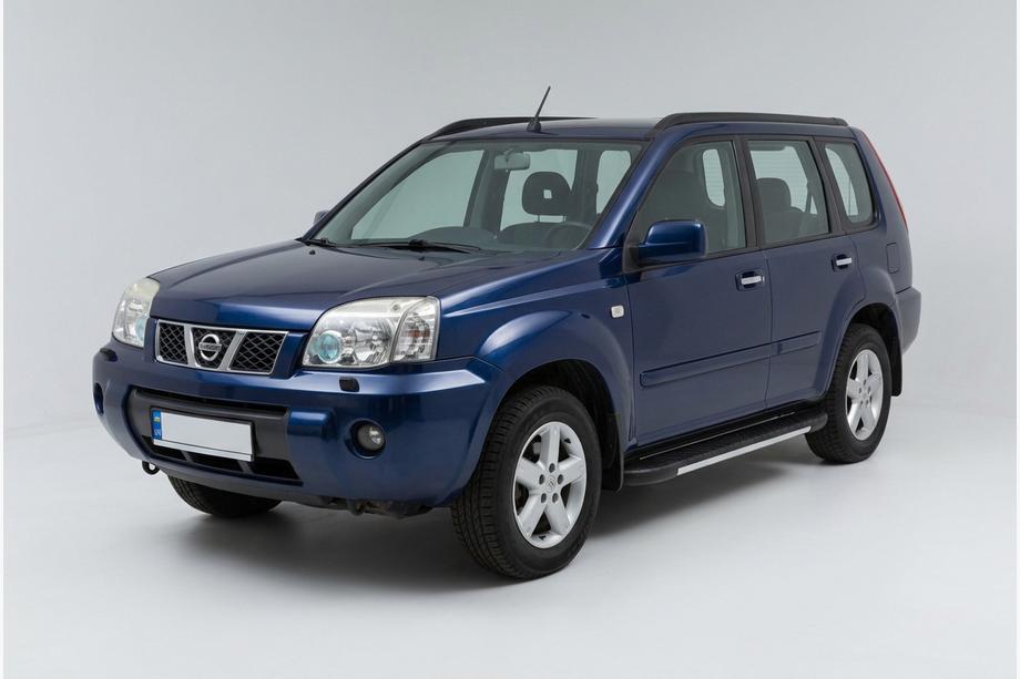 Nissan X-trail T30 2002-2007 Marchepieds latéraux Bosphorus Grey (2 pcs, aluminium) Image