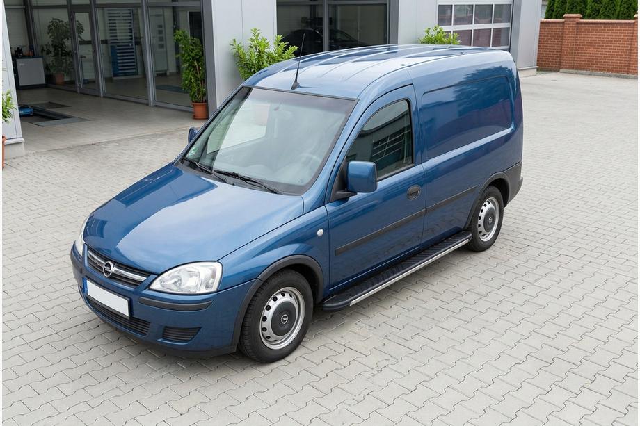 Opel Combo 2002–2012 Marchepieds latéraux Bosphorus Grey (2 pcs, aluminium) Image