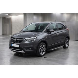 Marchepieds latéraux Bosphorus Grey (2 pcs, aluminium) Opel Crossland X 2017-2024 photo 1