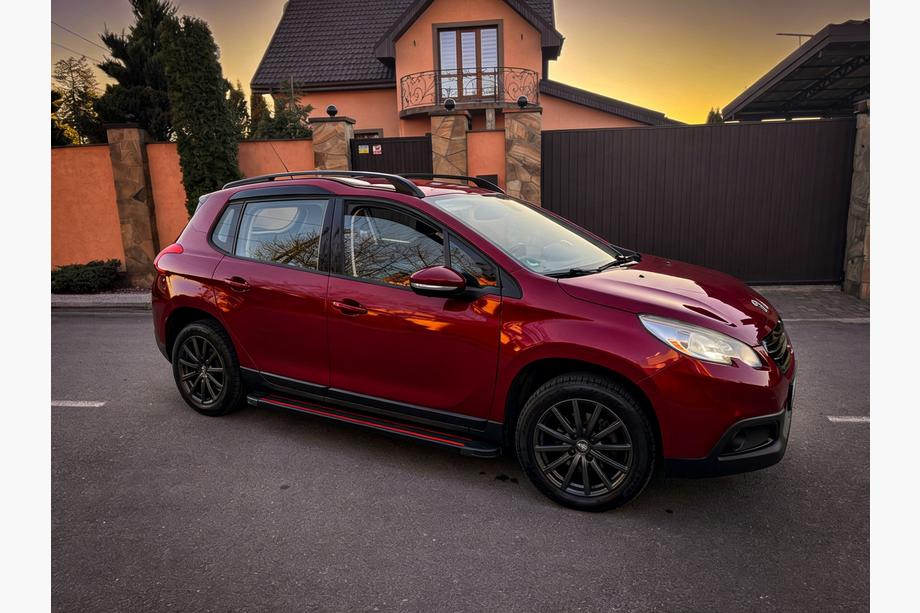 Peugeot 2008 2013-2019 Marchepieds Latéraux Maya Red (2 pcs, Aluminium) Image