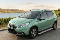 Peugeot 2008 2013-2019 Marchepieds Latéraux Maydos V2 (2 pcs, Aluminium & Inox) photo 1