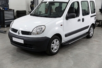 Renault Kangoo 1998-2008 Marchepieds latéraux Bosphorus Grey (2 pcs, aluminium) photo 1