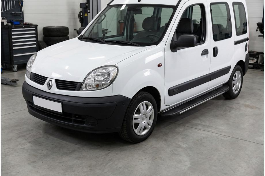 Renault Kangoo 1998-2008 Marchepieds latéraux Bosphorus Grey (2 pcs, aluminium) Image