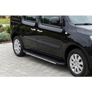 Marchepieds latéraux Bosphorus Grey (2 pcs, aluminium) Renault Kangoo 2008–2020 photo 1