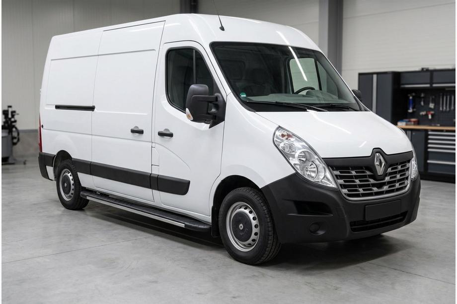 Renault Master 2011-2023 Marchepieds latéraux Bosphorus Grey (2 pcs, aluminium) Image