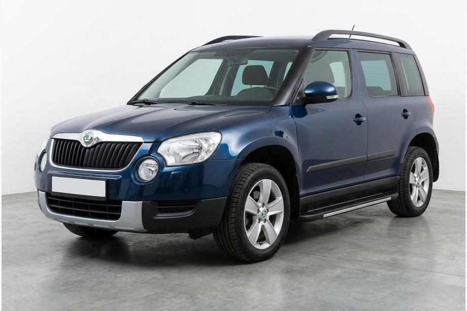 Skoda Yeti 2009-2017 Marchepieds latéraux Bosphorus Grey (2 pcs, aluminium) Image