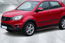 SsangYong Korando 2010-2019 Marchepieds Latéraux Maya Red (2 pcs, Aluminium) photo 1