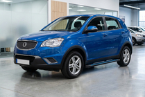 SsangYong Korando 2010-2019 Marchepieds Latéraux Maya Blue (2 pcs, Aluminium) photo 1