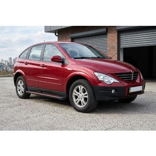 Marchepieds Latéraux Maya Red (2 pcs, Aluminium) SsangYong Action 2005-2018 photo 1