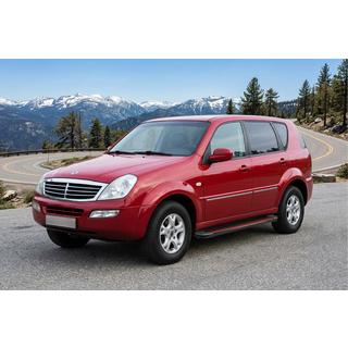 Marchepieds Latéraux Maya Red (2 pcs, Aluminium) SsangYong Rexton I 2001-2017 photo 1