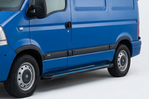 Renault Master 1998-2010 Marchepieds Latéraux Maya Blue (2 pcs, Aluminium) photo 1