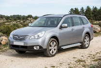 Subaru Outback 2009-2014 Marchepieds Latéraux Maya V2 (2 pcs, Aluminium) photo 1