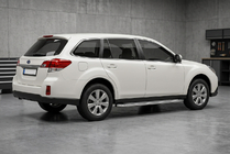 Subaru Outback 2009-2014 Marchepieds Latéraux Maydos V2 (2 pcs, Aluminium & Inox) photo 1