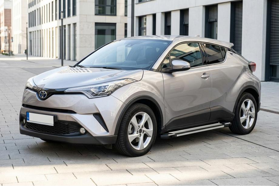 Toyota C-HR 2016-2023 Marchepieds Latéraux Rainbow (2 pcs, Aluminium) Image