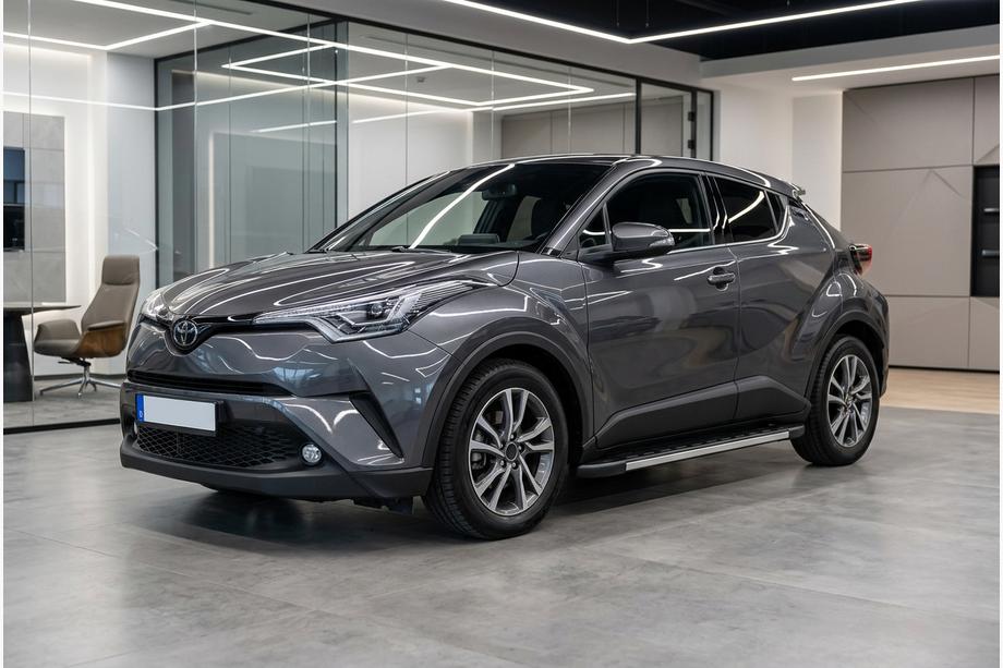 Toyota C-HR 2016-2023 Marchepieds Latéraux Duru (2 pcs, Aluminium) Image