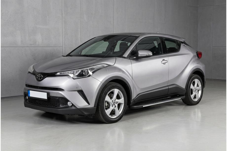 Toyota C-HR 2016-2023 Marchepieds latéraux Bosphorus Grey (2 pcs, aluminium) Image