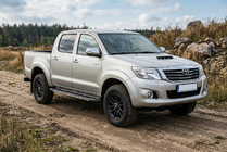 Toyota Hilux 2006-2015 Marchepieds latéraux Bosphorus Grey (2 pcs, aluminium) photo 1