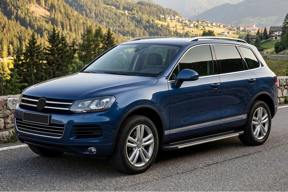 Volkswagen Touareg 2010-2018 Marchepieds latéraux Bosphorus Grey (2 pcs, aluminium) Image