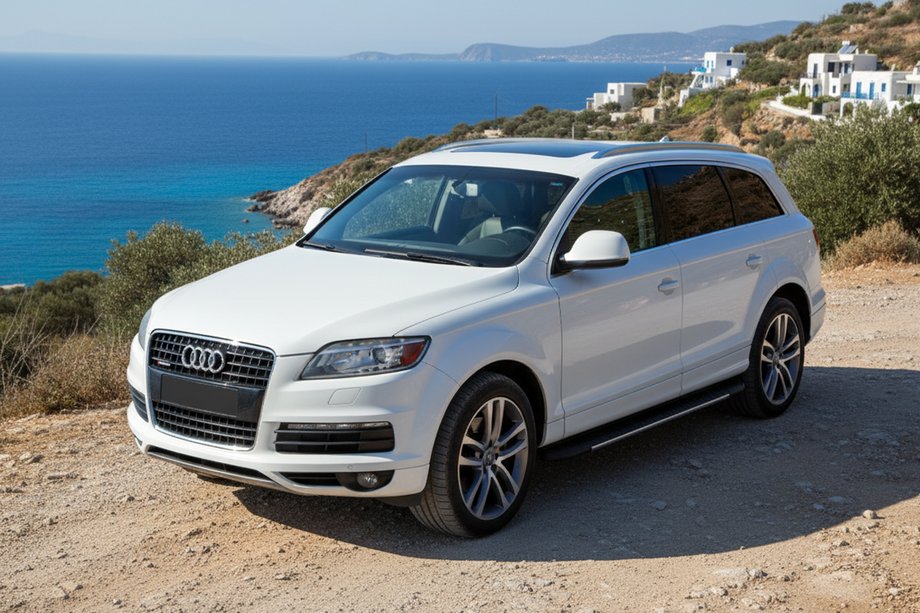 Audi Q7 2005-2015 Marchepieds latéraux Bosphorus Grey (2 pcs, aluminium) Image