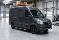 Mercedes Sprinter W907/W910 2018- Marchepieds latéraux Bosphorus Grey (2 pcs, aluminium) photo 1