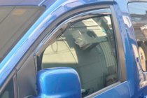 Fiat Doblo I 2001-2005 Déflecteurs de vitre à encastrer (2 pcs, HIC) photo 4