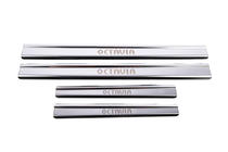Skoda Octavia I Tour A4 1996-2010 Seuils de porte Carmos (4 pcs, inox) photo 2