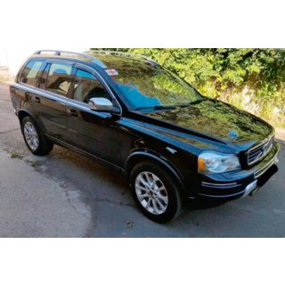Déflecteurs de vitres avec moulure chromée (4 pcs, HIC) Volvo XC90 2002-2014 photo 1