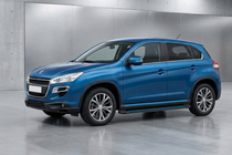 Peugeot 4008 2012-2017 Marchepieds Latéraux Maya Blue (2 pcs, Aluminium) photo 1