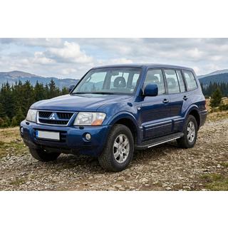 Marchepieds latéraux Bosphorus Grey (2 pcs, aluminium) Mitsubishi Pajero Wagon III 1999-2006 photo 1