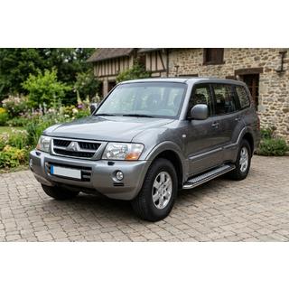 Marchepieds Latéraux Maydos V2 (2 pcs, Aluminium & Inox) Mitsubishi Pajero Wagon III 1999-2006 photo 1