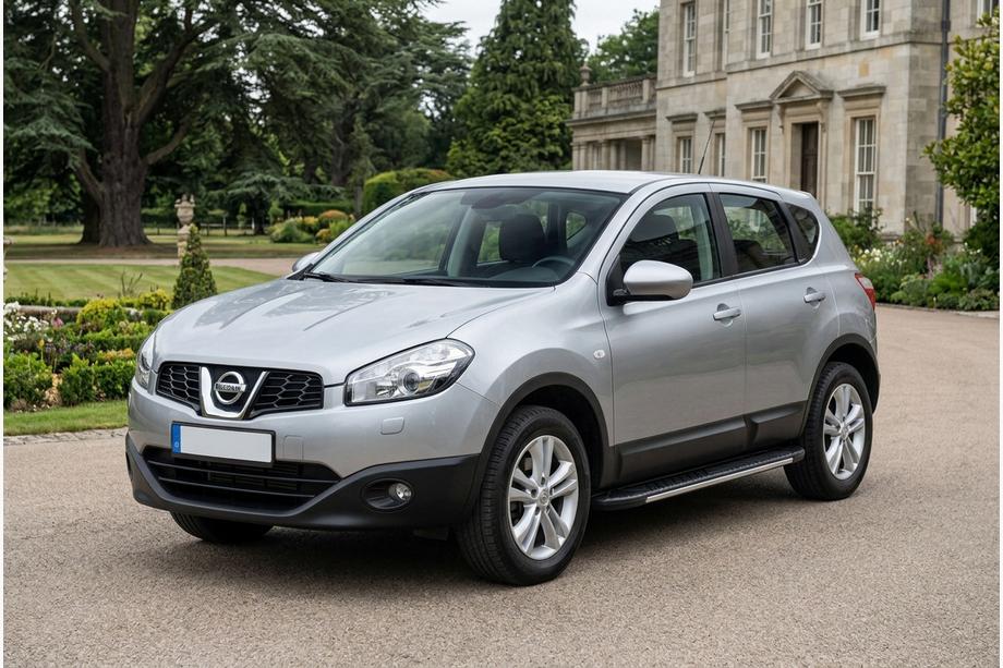 Nissan Qashqai 2010-2014 Marchepieds latéraux Bosphorus Grey (2 pcs, aluminium) Image