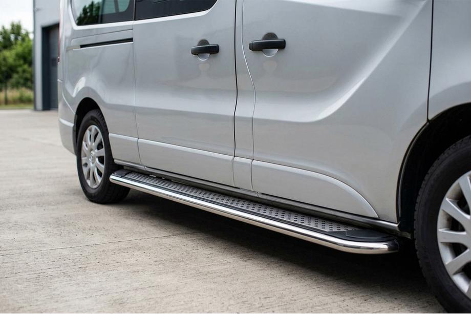 Renault Trafic 2015- Marchepieds Latéraux Maydos V2 (2 pcs, Aluminium) Image