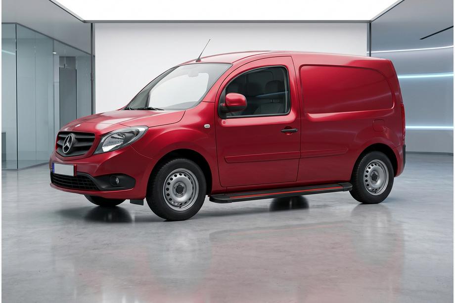 Mercedes Citan 2013-2021 Marchepieds Latéraux Maya Red (2 pcs, Aluminium) Image